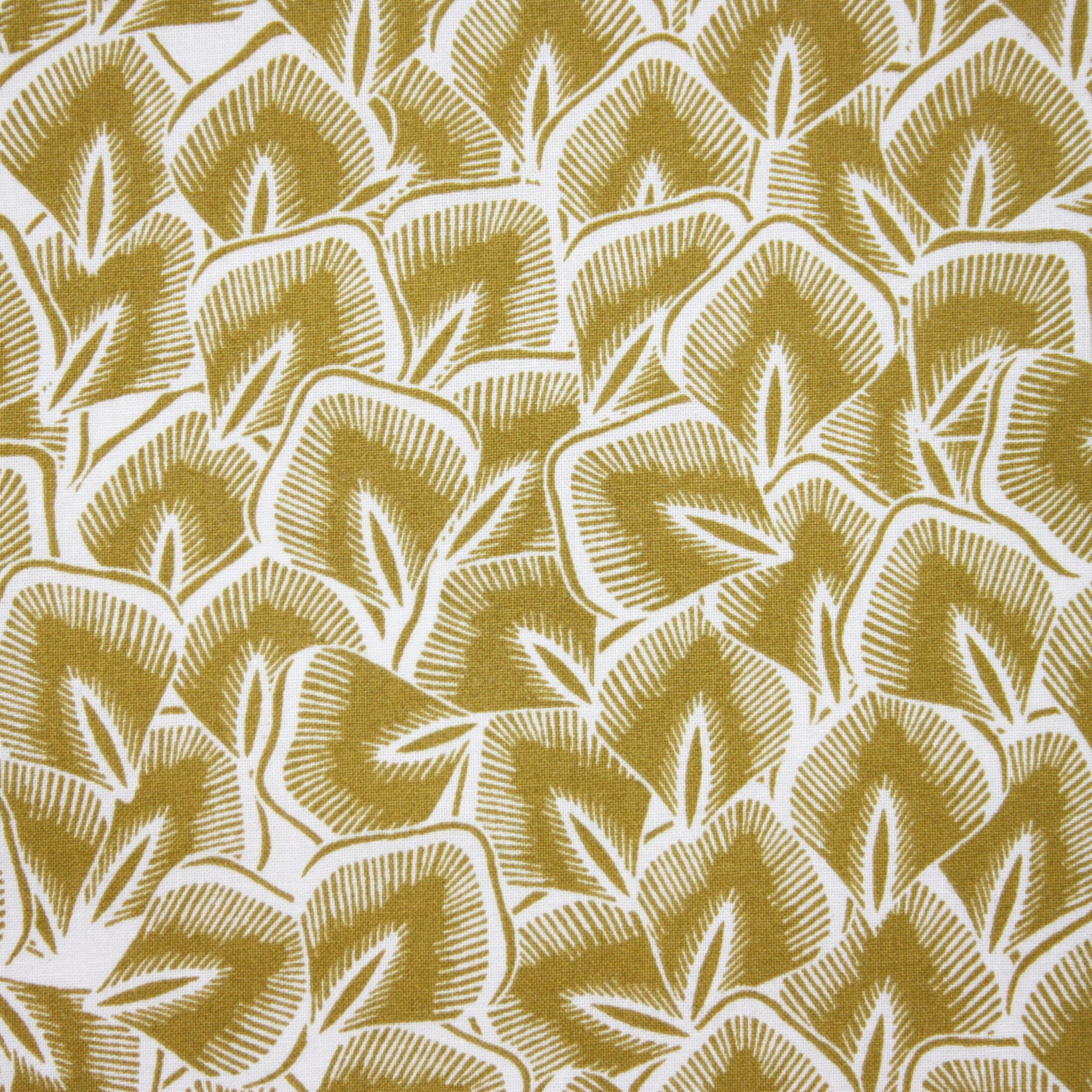 Chartreuse Leaf – Ditto Fabrics