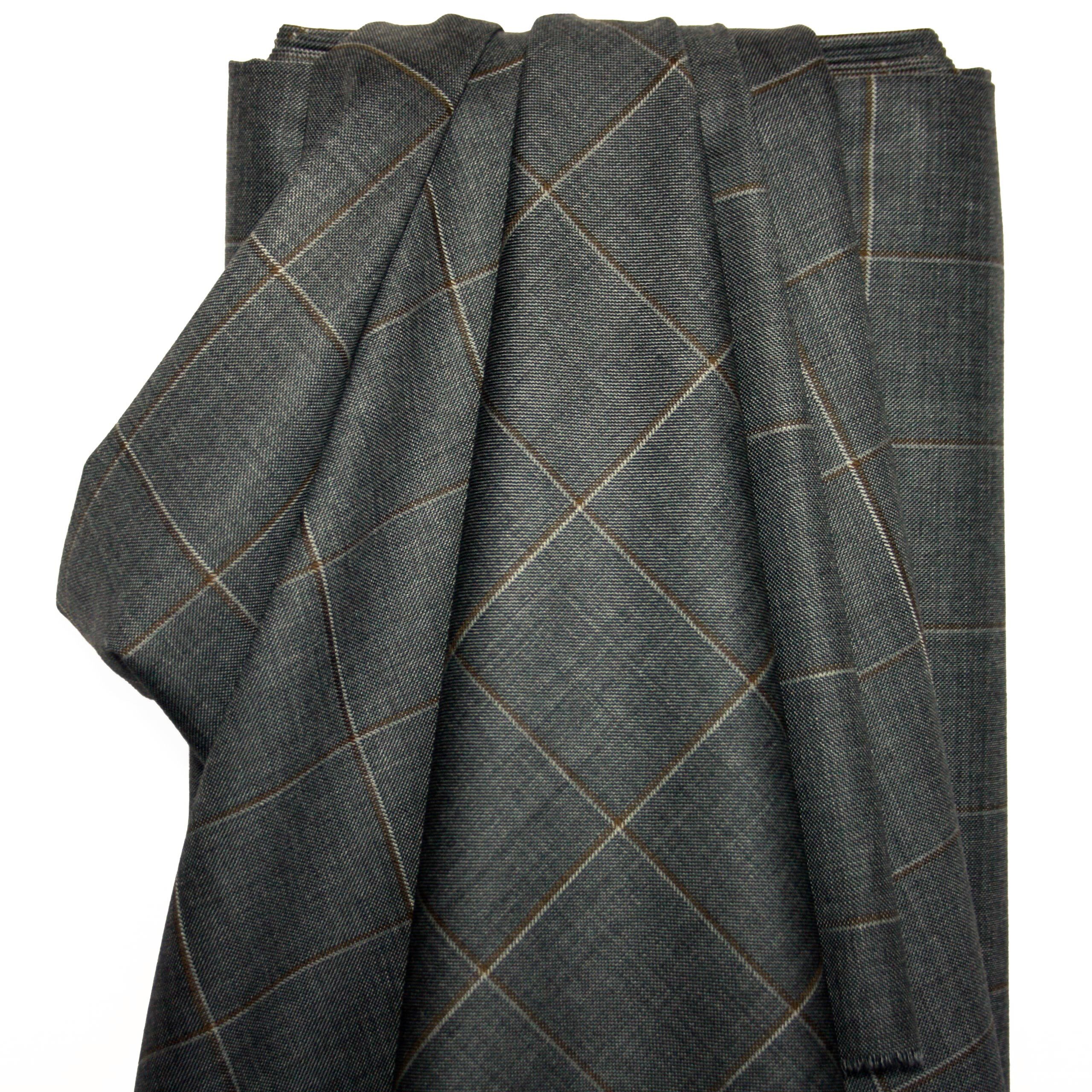 Window Pane Print Sarong - Blue and White main image 1