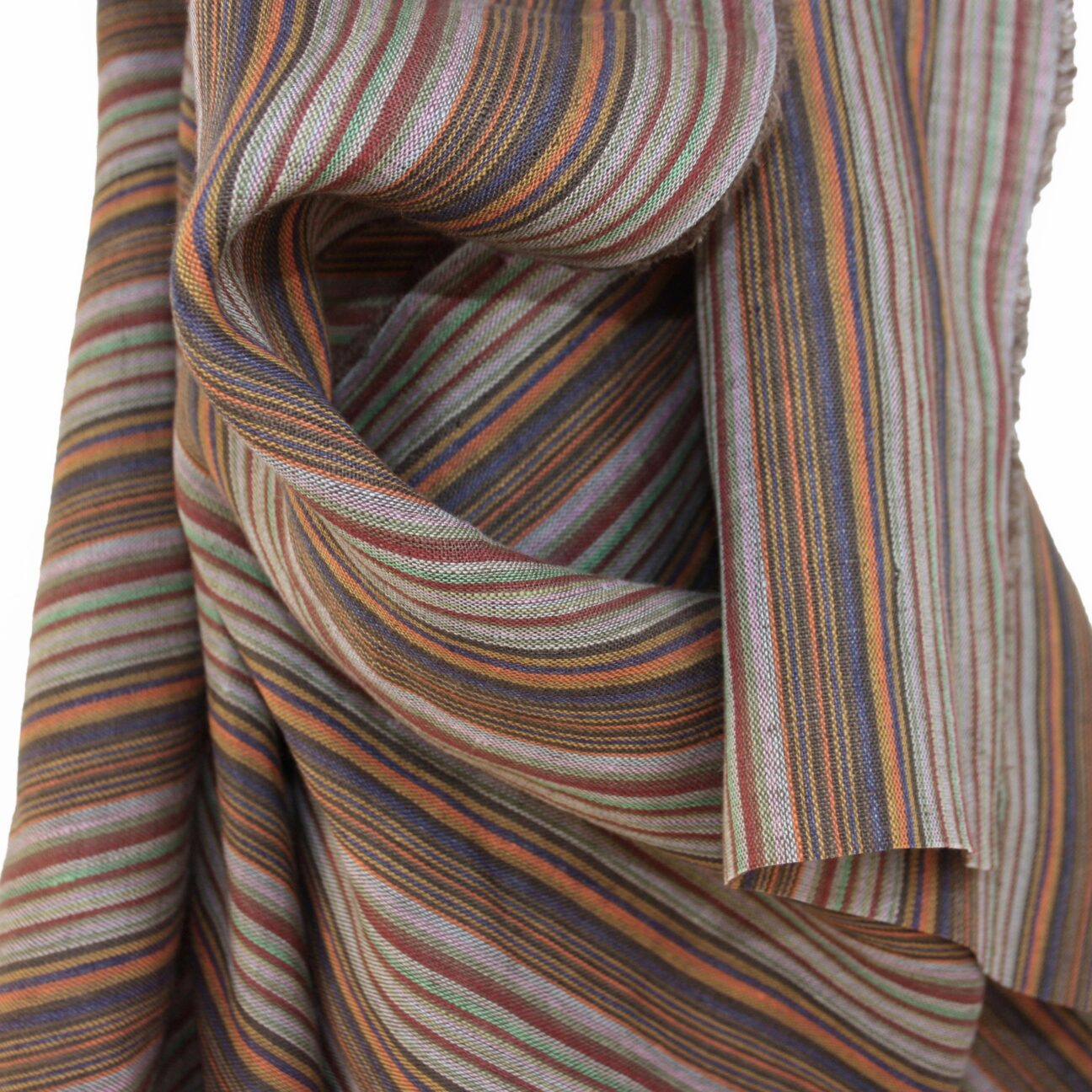 EILEEN Yellow Stripe, Italian Classic Linen main image 1