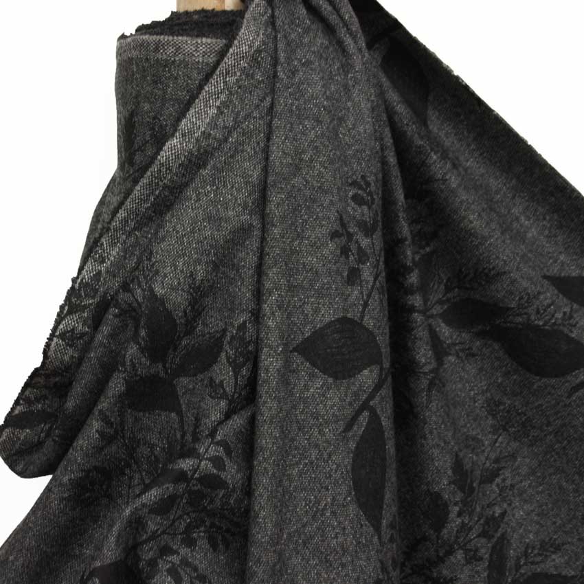 Botanical Printed Wool Blend – Ditto Fabrics